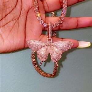 Butterfly Tennis Chain